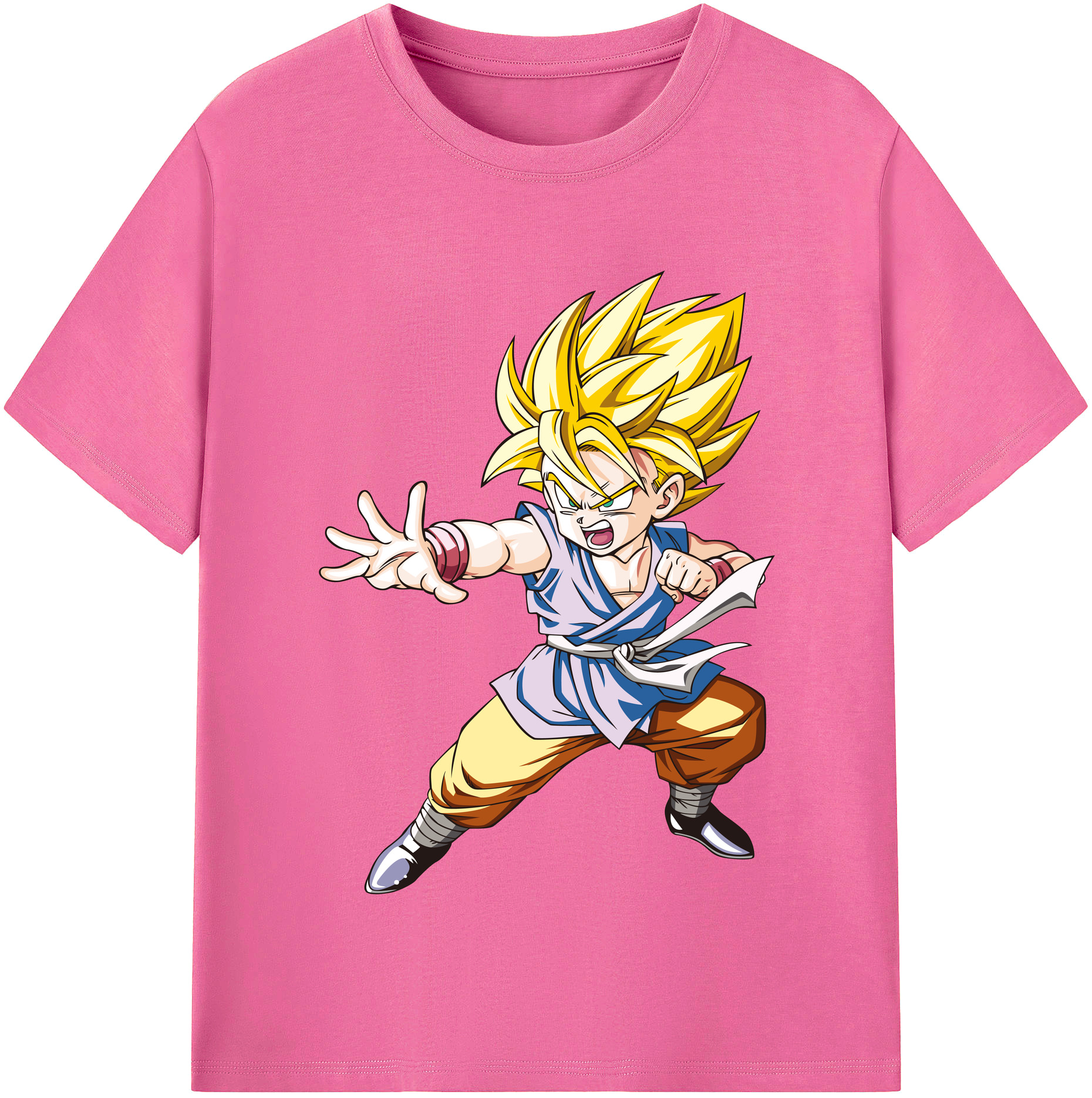 （画像用） ドラゴンボール ベジット DRAGON BALL Vegetto レディースカジュアルプリントTシャツ（綿100％）